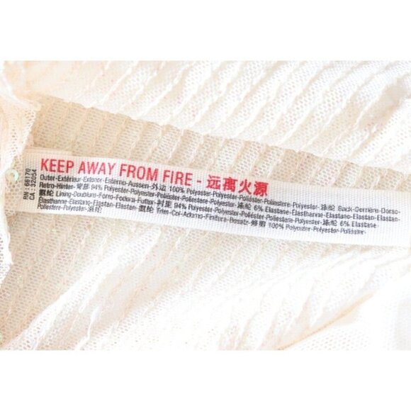 Free People Cream Mini Dress - Picture 11 of 12